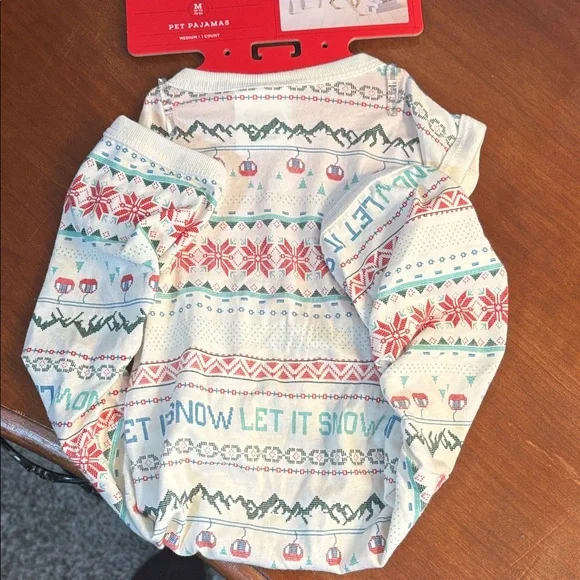 Wondershop Holiday Dog Sweater - Red and White - Picture 3 of 4